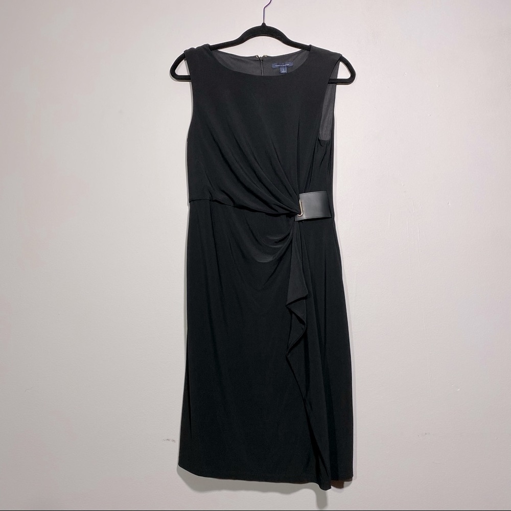 NWT Tommy Hilfiger Cuffed Waist Sheath Dress